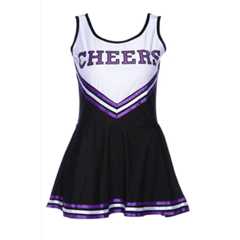 Лидер продаж пикантный Костюм Чирлидера старшей школы униформа для девушек