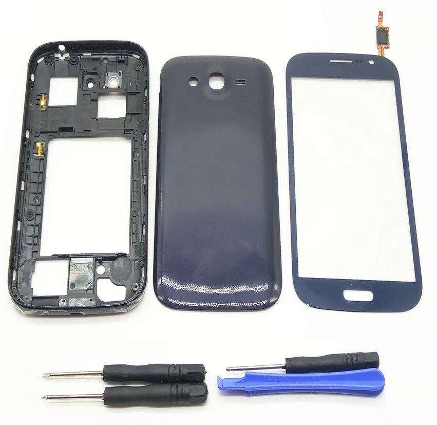 Корпус для Samsung Galaxy Grand Duos i9082 i9080 передняя рама крышка аккумулятора дигитайзер