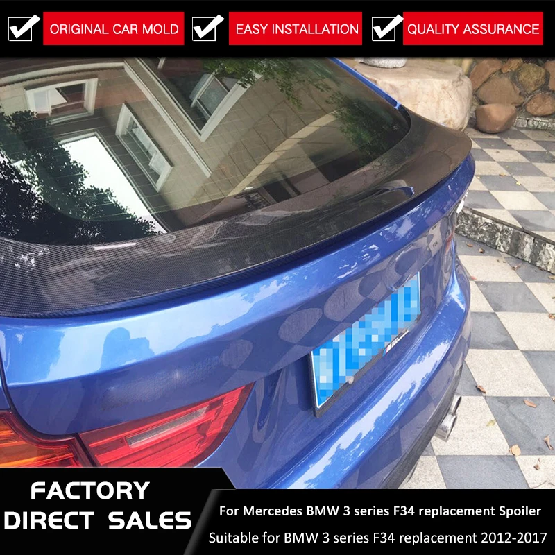 Спойлер из углеродного волокна для BMW 3 серии F34 запасные части GT320i GT328i GT335i 2012