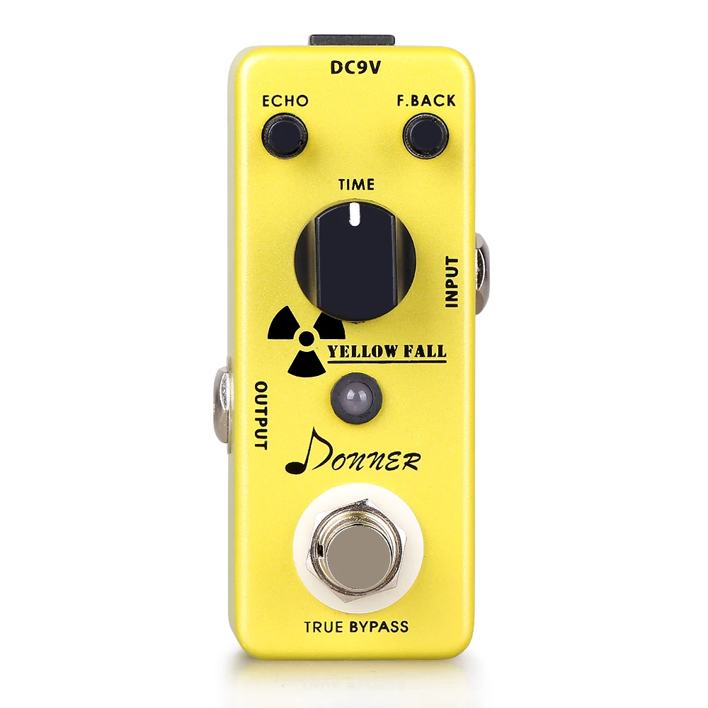 Donner Мини гитарный эффект педали искажения овердрайв хор Fuzz Flanger задержка гигантские металлические педали эффектов Гитарные аксессуары новые
