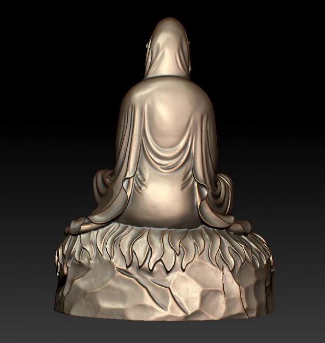 3d модель рельef для ЧПУ в формате STL Avalokitesvara затонуло | Инструменты