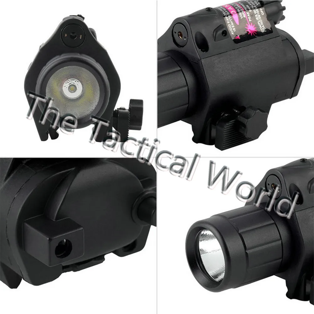 M6 тактический фонарик для оружия красный лазер оптика точность светодиодный