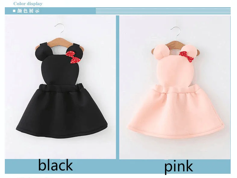 Новинка 2019 года платья для девочек с рисунком Минни Маус рождественское платье
