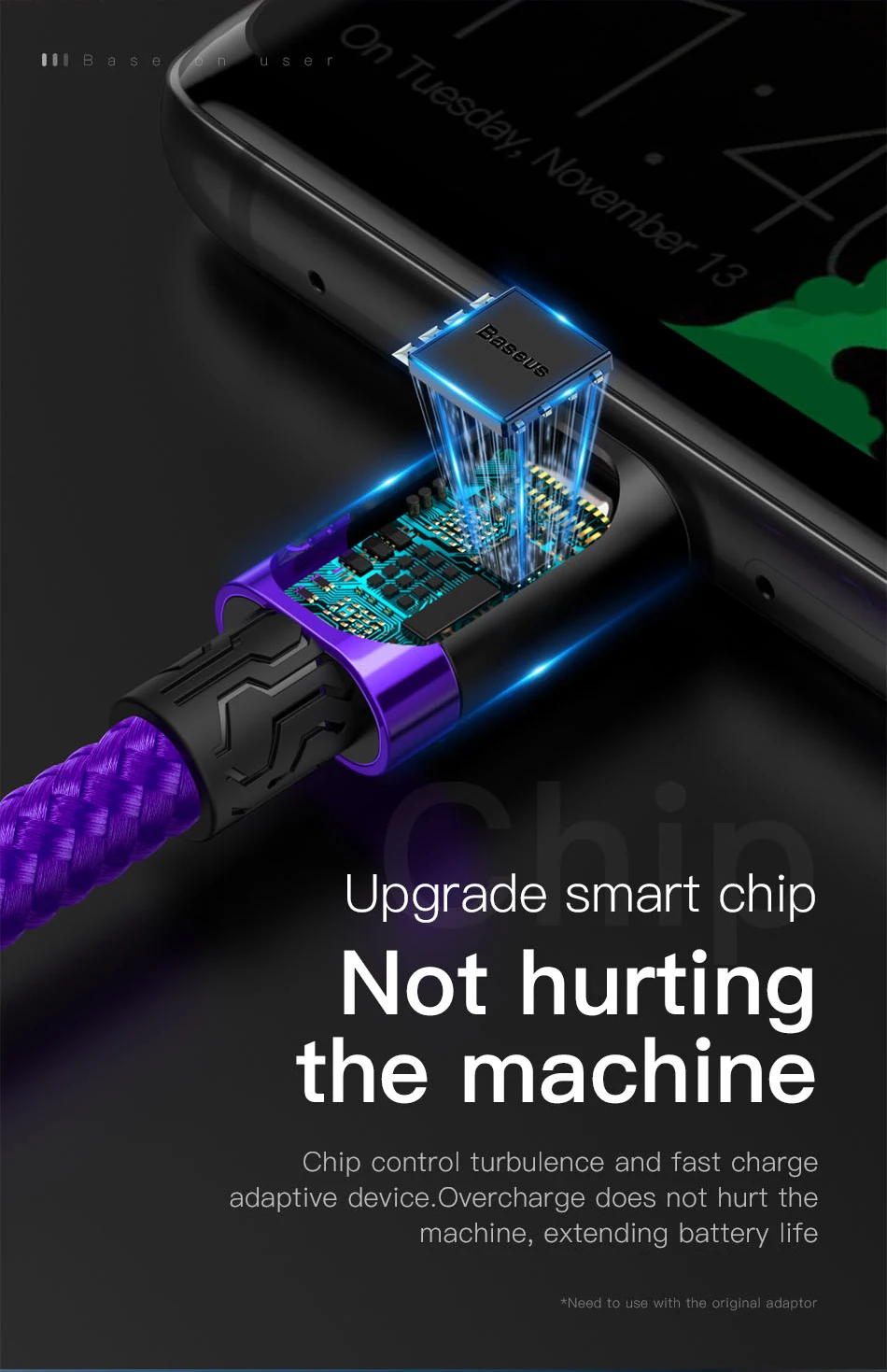 Baseus 5A Flash Supercharge usb type C кабель для huawei P20 Pro mate 20 Quick Charge type C зарядный кабель для Xiaomi Note 7