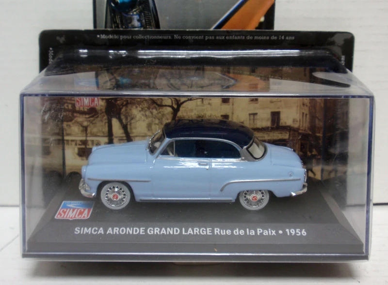 I XO 1:43 SIMCA ARONDE GRAND большой мир 1956 автомобиль из сплава игрушки для детей детские