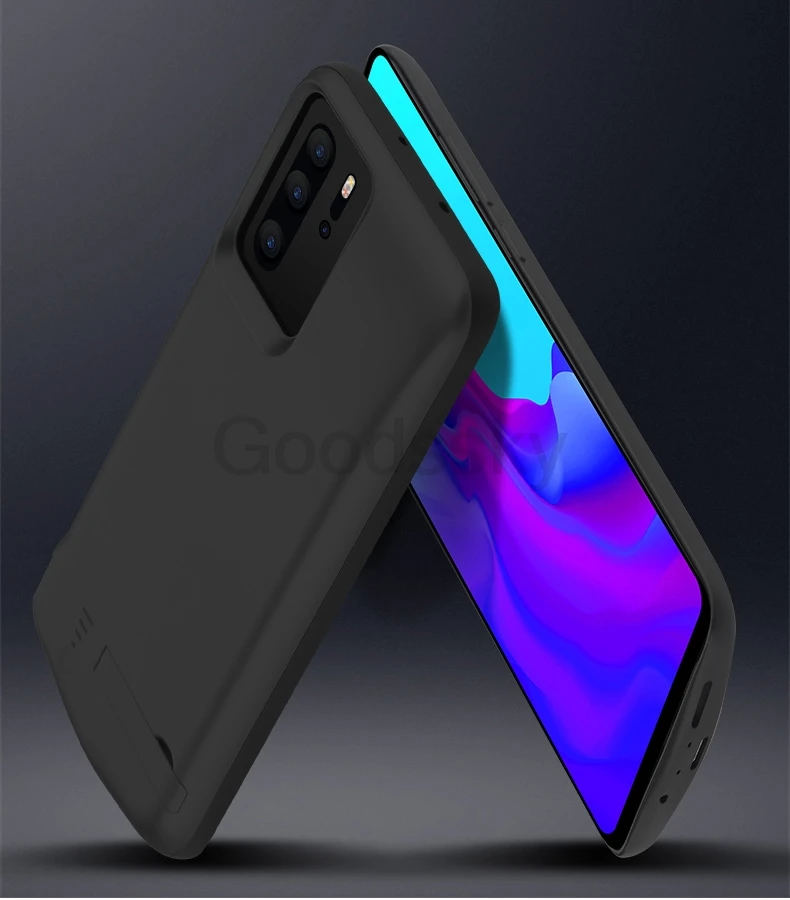 Внешний аккумулятор USB зарядное устройство чехол для huawei P30 Pro противоударный Аккумулятор Чехол для блока питания для huawei P30 зарядка задняя крышка Капа
