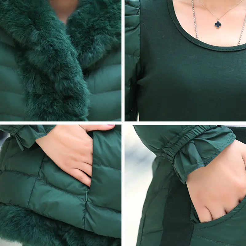 Новые модные женские туфли утка вниз комплект из 3 предметов комплекты (жилет +