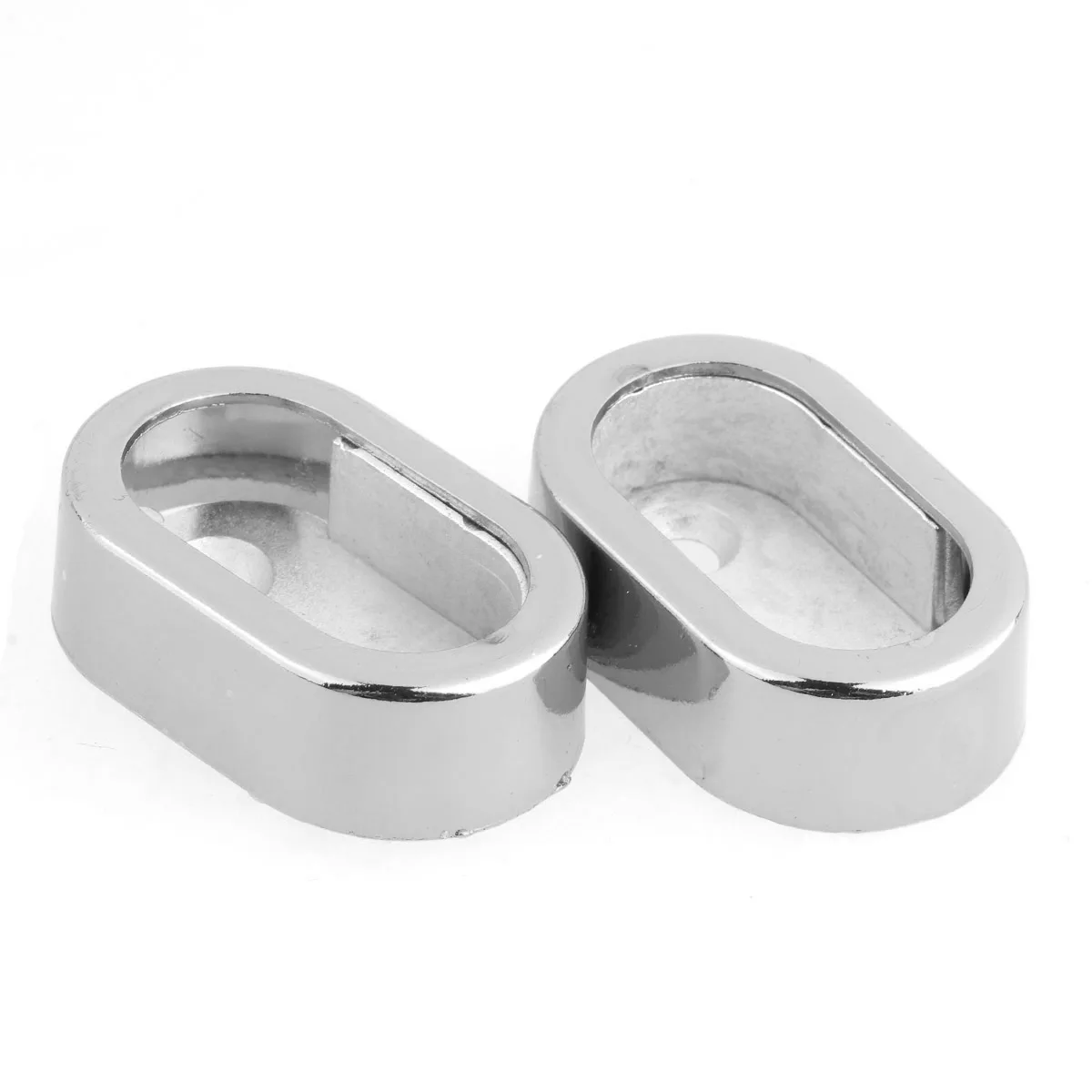 IEFIEL10Pcs опора для шкафа из цинкового сплава, держатель для одежды, кронштейн, подвесной стержень, фитинг для домашней одежды, торцевая опора, фланец гнезда