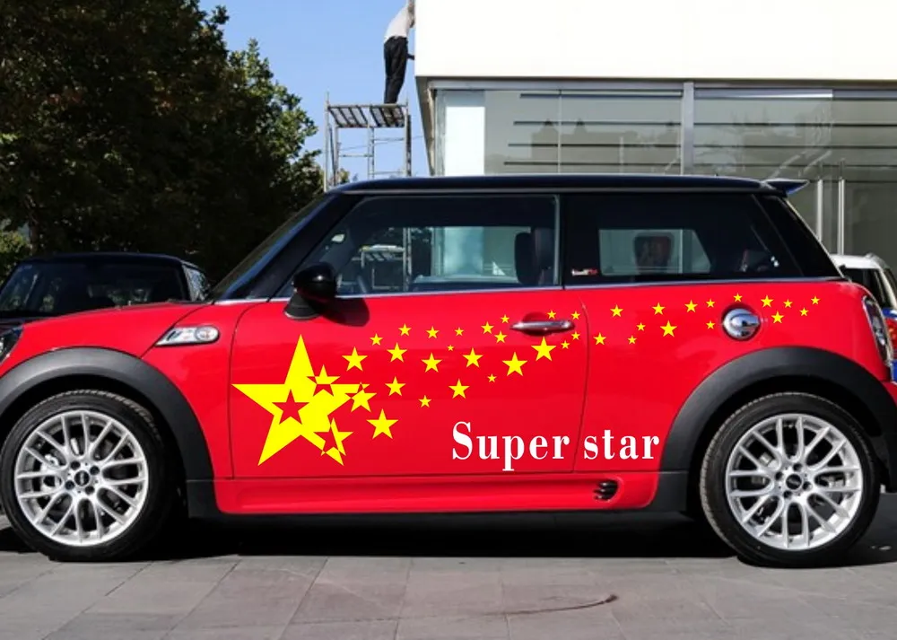 Автомобильные наклейки со звездами 81 дюйм для Mini Swift виниловые графические