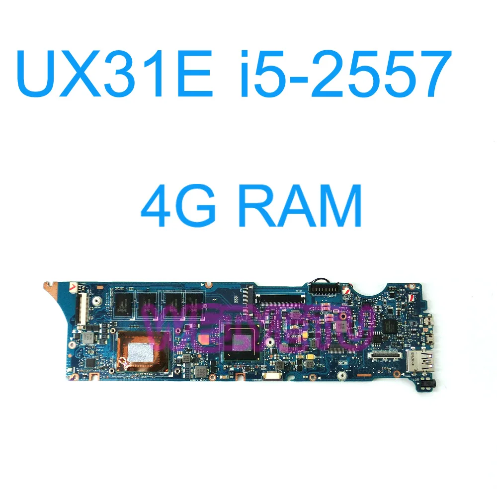 Высокое качество UX31E материнская плата с I5 2557 Процессор процессор 4 gb Оперативная