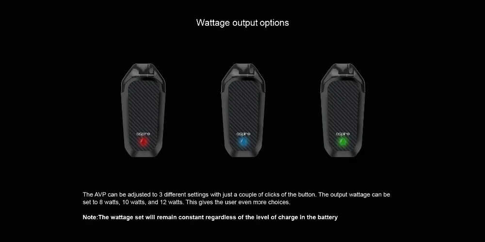 Электронная сигарета Aspire AVP комплект Vape Pod 2 мл распылитель 1,2 Ом катушка встроенный аккумулятор 700 мАч vaporizador Vaper VS minifit комплект