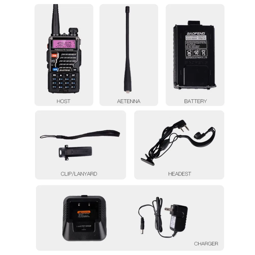baofeng UV 5RE UV5RE для cb рация 10 км автомобильная портативная рации ham радиостанция