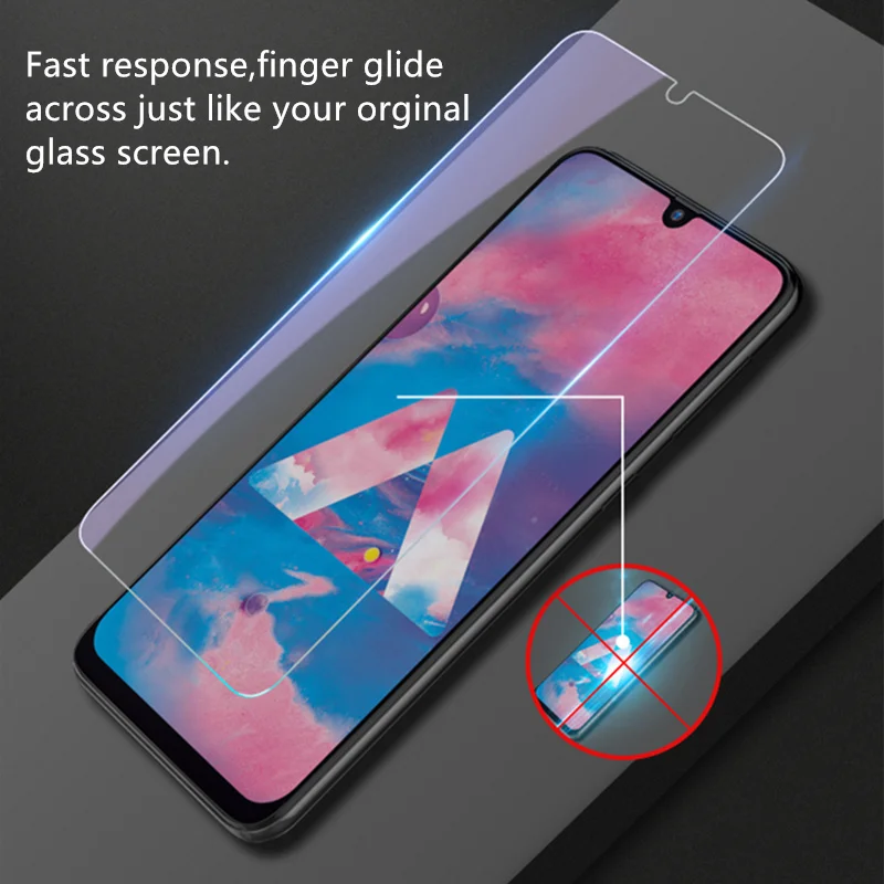 Защитная пленка для экрана Samsung Galaxy M30 ультратонкое закаленное стекло твердости 9H