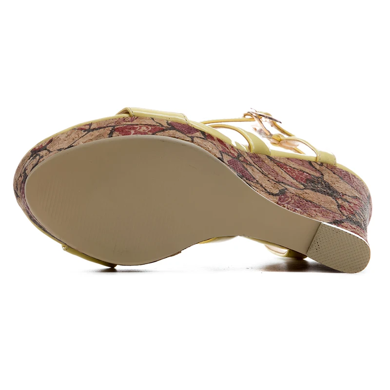 Arden Furtado/2019 г. летняя новая стильная обувь Модные женские сандалии желтого цвета