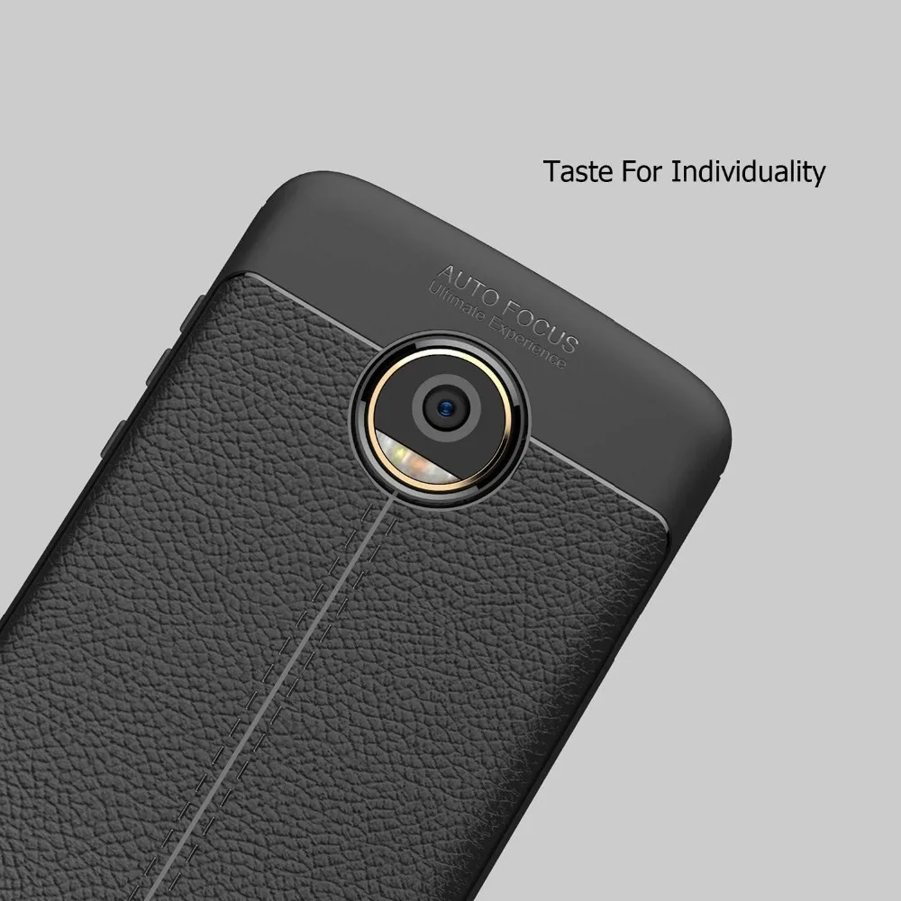 Силиконовый чехол для телефона Motorola Moto Z2 играть Обложка Роскошные шагреневой