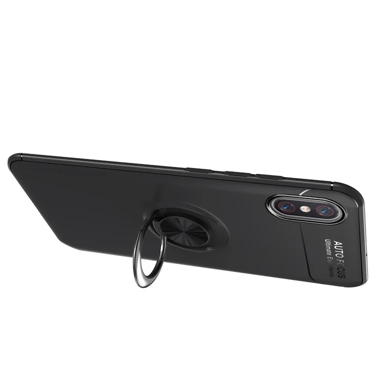 Магнитный автомобильный держатель с кольцом на палец чехол для Xiaomi Mi 8 Se 6 6x 5x A1 Mix 2s