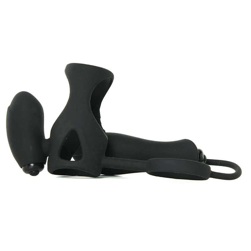 MLSice двойной вибратор Задержка эякуляции для пениса Эрекционные кольца Для