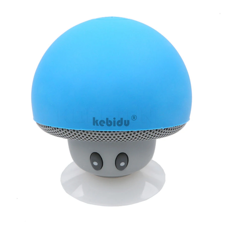 Универсальный беспроводной Bluetooth Динамик kebidu в форме гриба с присоской