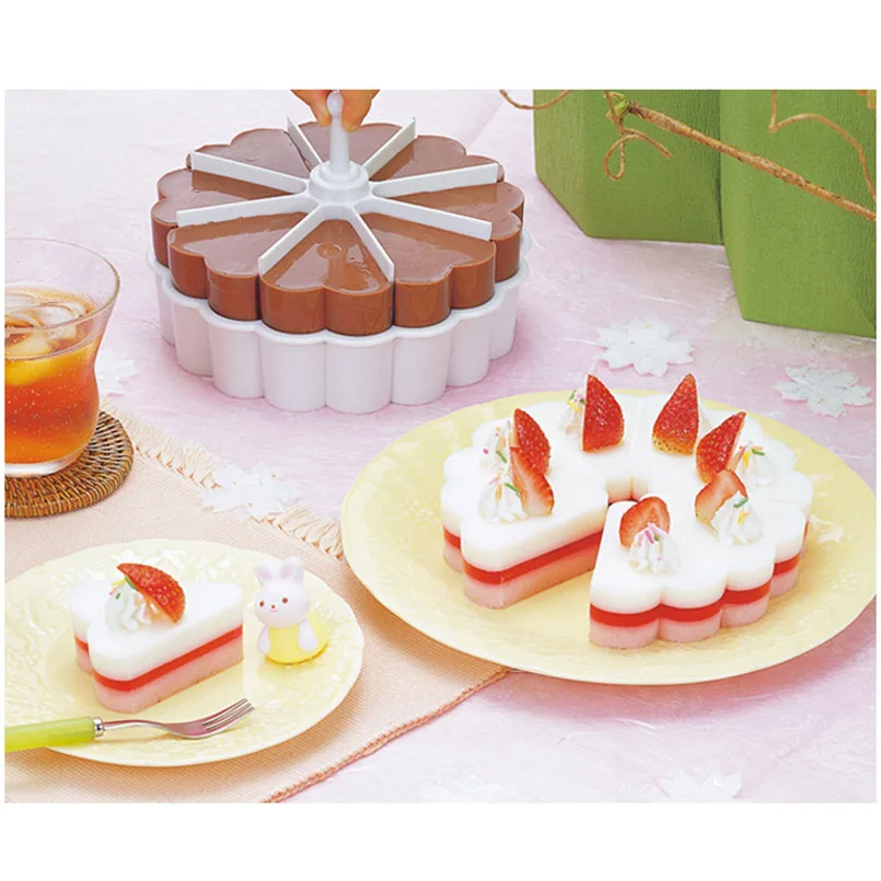 8 с отверстиями в форме сердца формочка для суши набор пластиковый рисовый шар