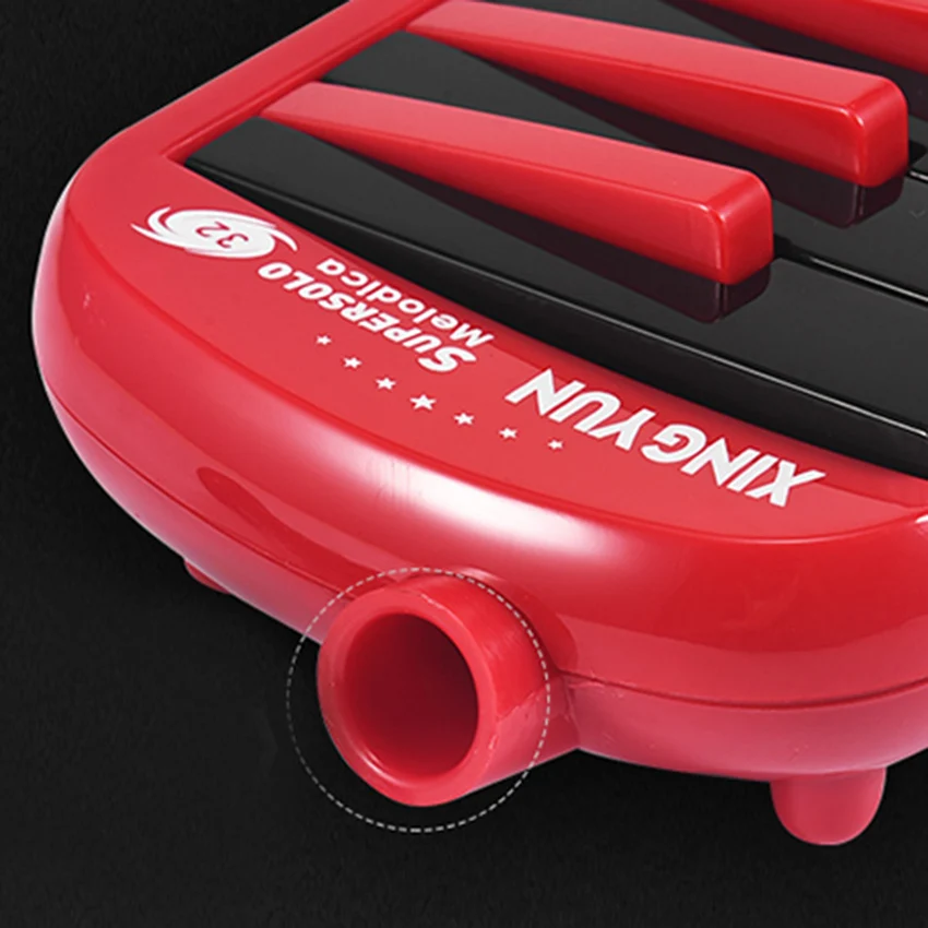 32 ключ инструмент мелодика красные синие ветер Музыкальные инструменты