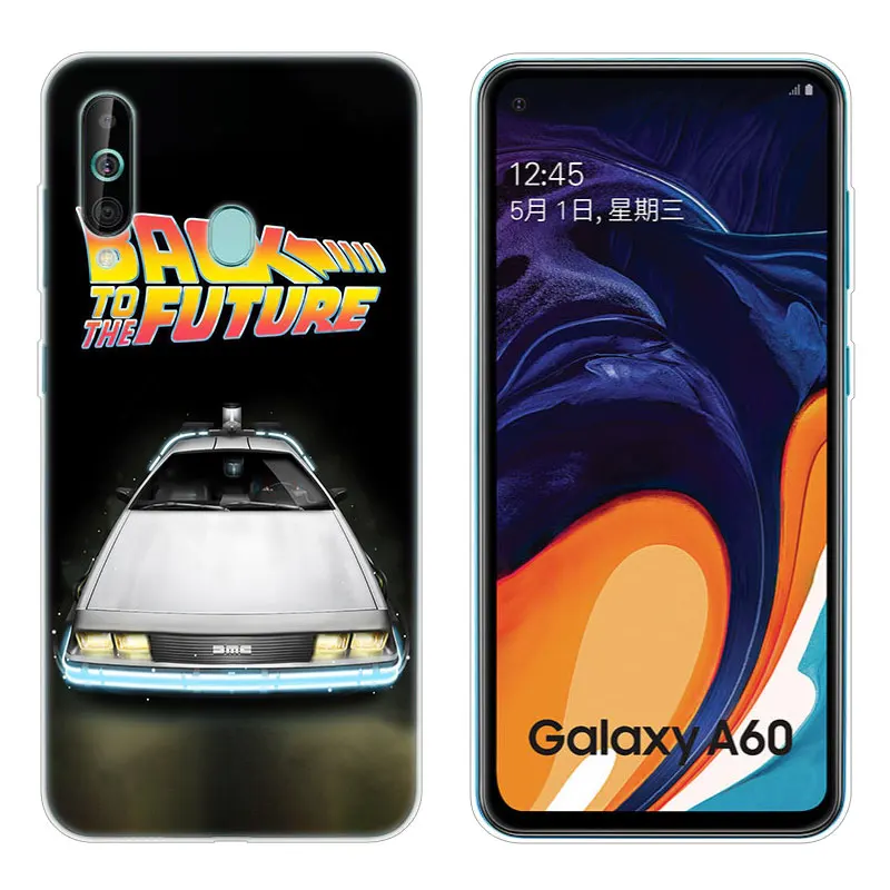 Back to the Future мягкий чехол для samsung Galaxy A90 A80 A70 A60 A50 A40 A30 A10 A20E A2CORE A9 A7 A8 A6 плюс A5 крышка