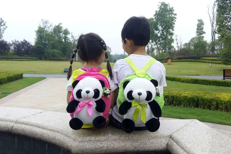 Детский плюшевый рюкзак с пандой 6 цветов на выбор|backpack rucksack|toy chesttoy russia |