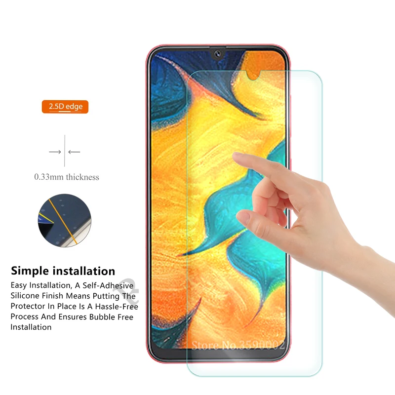 Закаленное стекло для Samsung Galaxy M20 M30 M10 Защита экрана A30 A50 Защитная пленка Samsun A 30 50 M