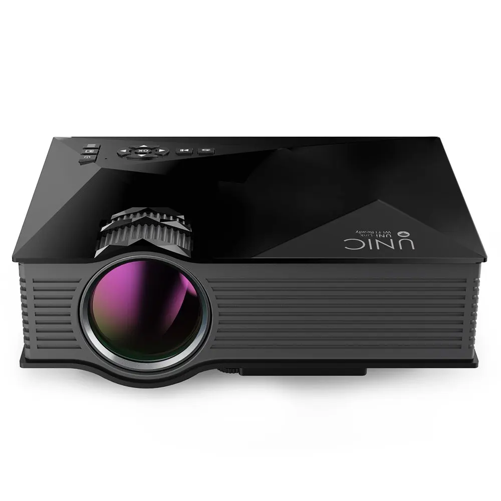 2016 новые оригинальные UNIC UC46 мини Портативный проектор Miracast Поддержка Full HD 1080 P