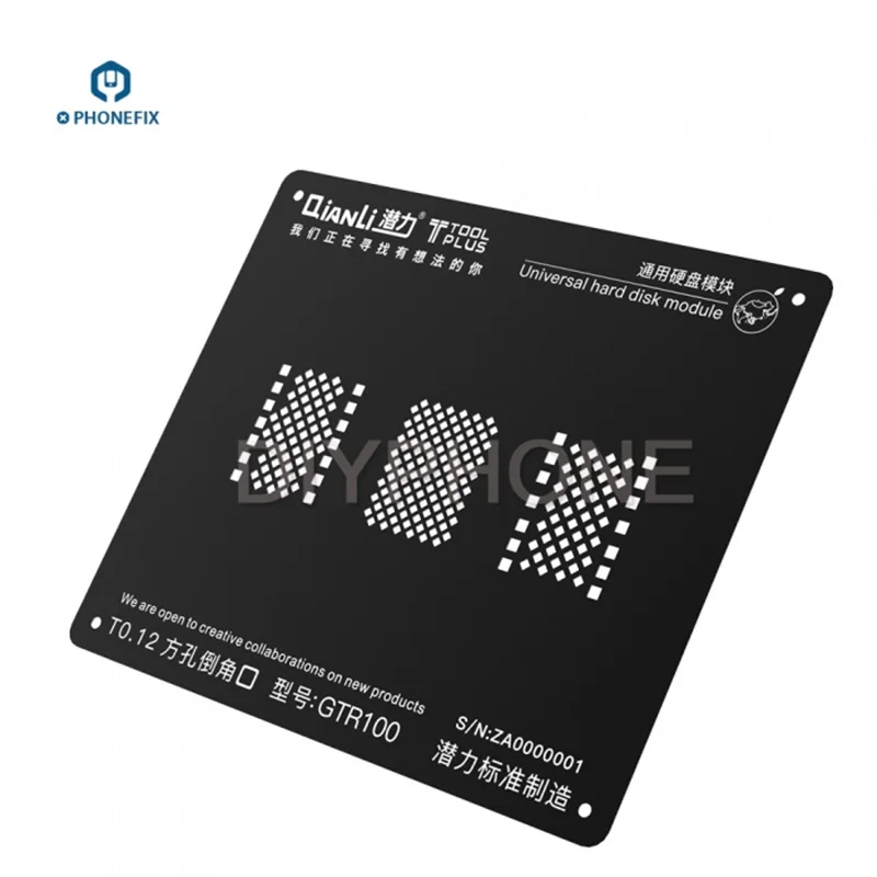 QianLi трафареты для реболлинга NAND BGA реболлинг трафарет Ремонт iPhone 5S 6 6S 7 7Plus 8 8P