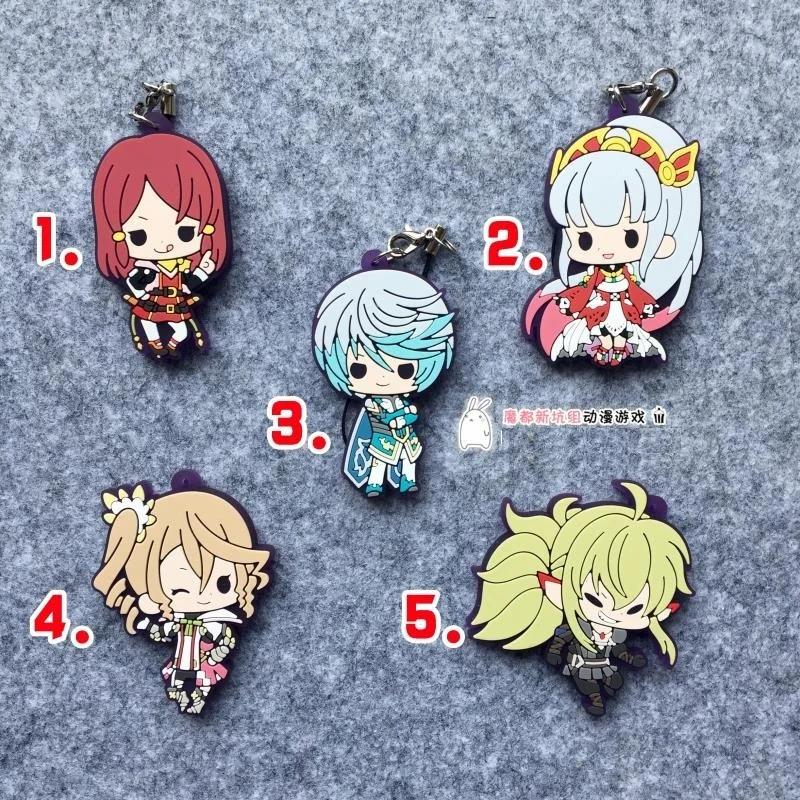Резиновый брелок в стиле аниме Сказки зостирии Mikleo Sorey|tales of|tales of zestiriajapanese anime |
