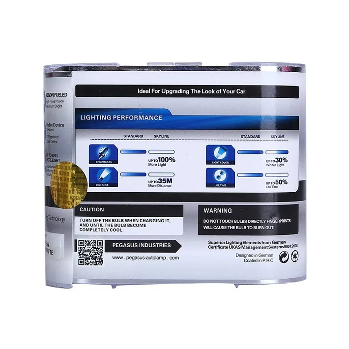 2x HB3 9005 65W Xenon 4300K желтая Автомобильная галогенная лампа автомобильный передний