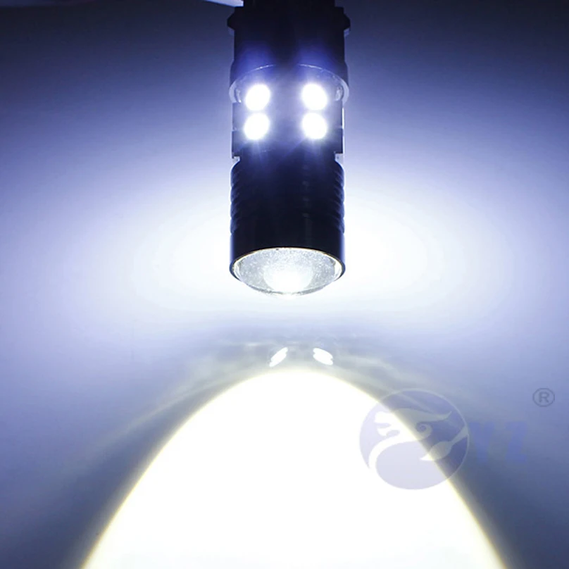 1 пара Автомобильные светодиодные лампы T20 7440 W21 WY21W 7441 чипы Cree 12 SMD 5050|t20 7440|smd 5050 ledcar