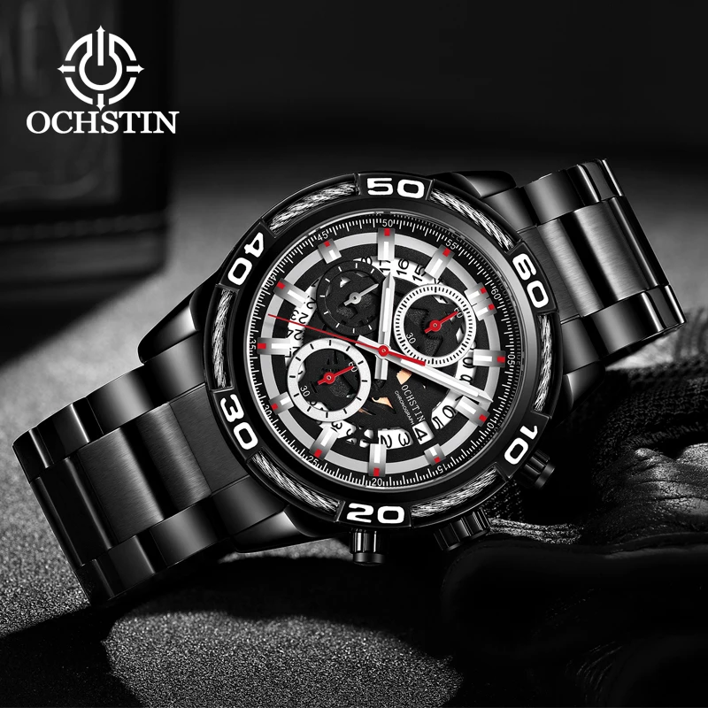 OCHSTIN армейские военные спортивные аналоговые кварцевые наручные часы модные