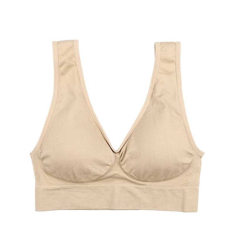 WANAYOU Lace Solid Sports Bra,Plus Size XXL XXXL U Back Seamless Sports Bra Top,Padded Wirefree Breathable Yoga Bra for Women