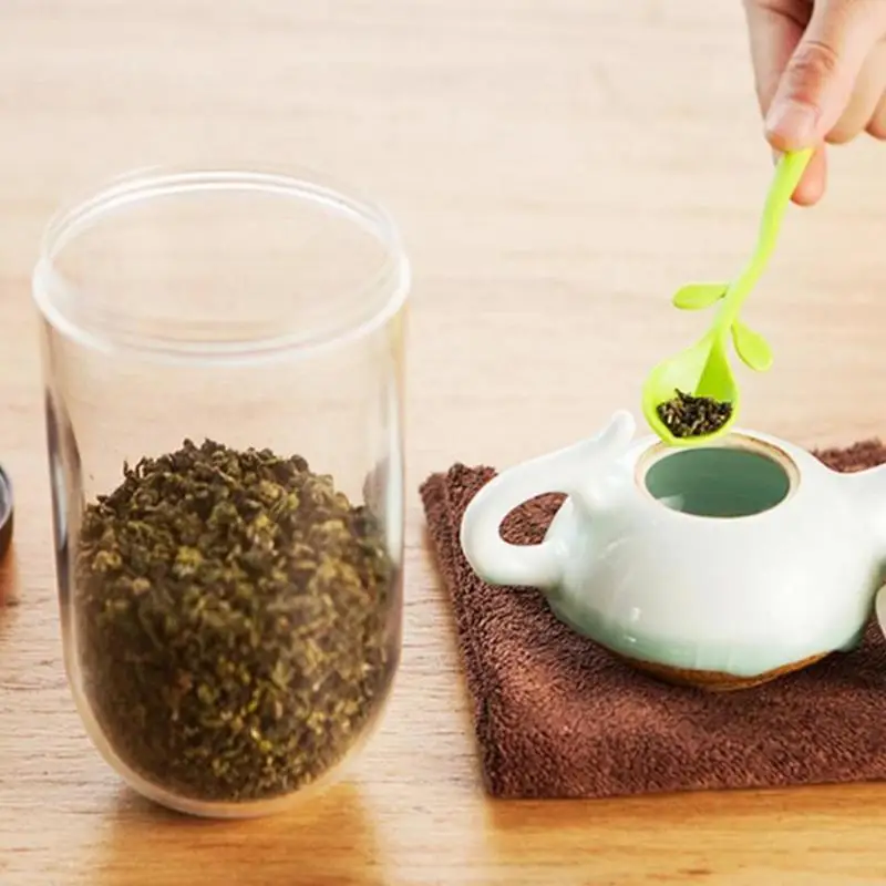 Tea Caddy Green Shoots Novelty Food Storage Tanks Seal Pot Sealed Tank Small YH-460106 | Дом и сад
