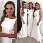 Модное на одно плечо милое в пол атласное плиссированное платье подружки невесты русалки Сексуальное розовое платье подружки невесты Быстрая