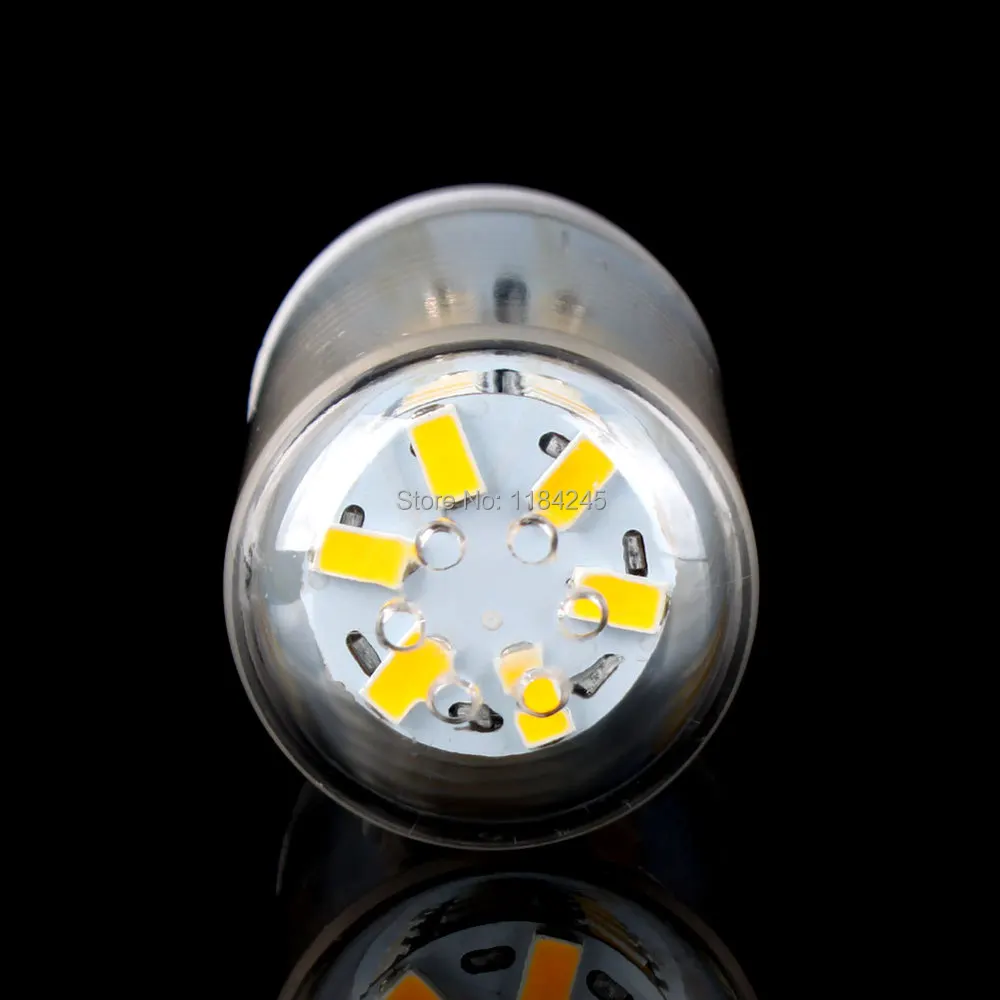 E14 Светодиодный светильник 7 Вт 48 Светодиодный S 5730 SMD AC 220V 110V теплый белый кукурузный стиль лампочки 5 шт/партия