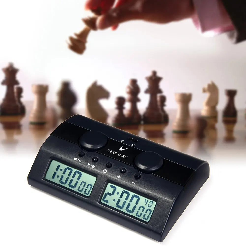 LEAP PQ9902C Digital Chess Clock I-go Count Up Down Timer for Game Competition | Спорт и развлечения