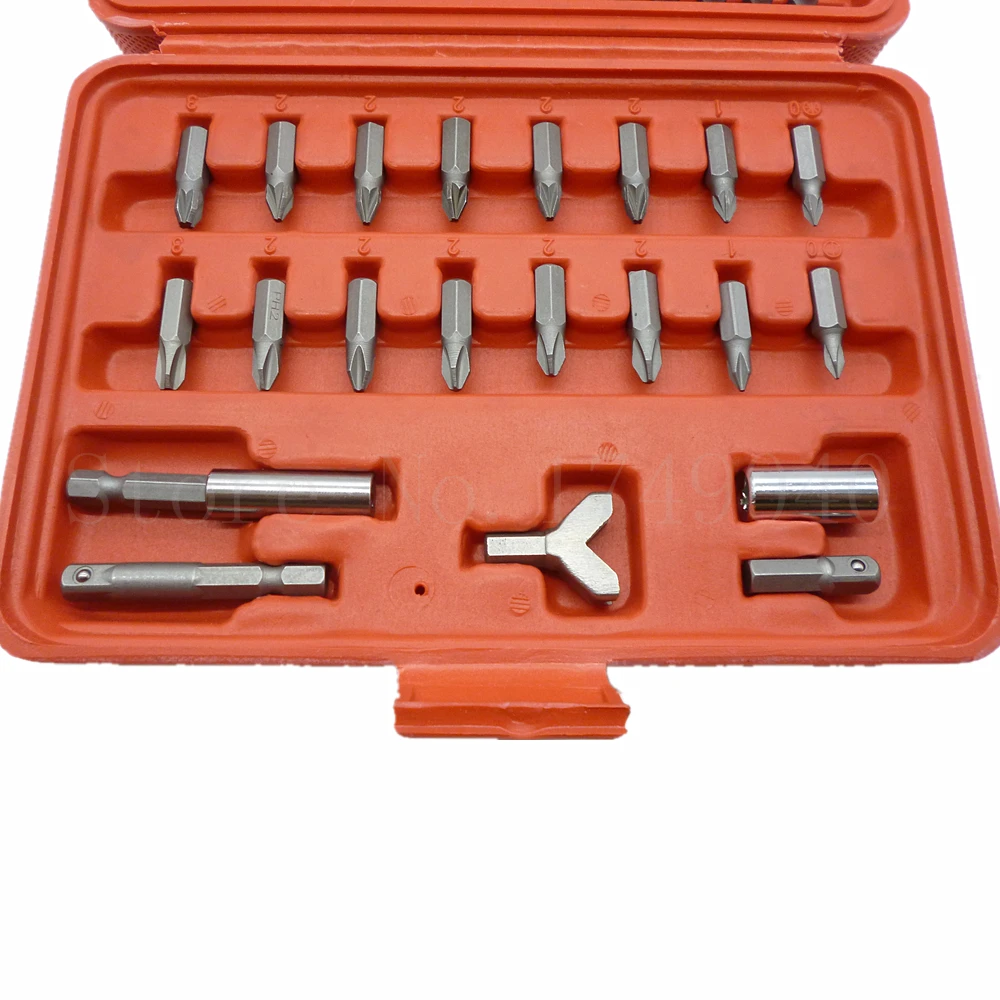 100 шт. отвертка бит безопасности набор для защиты от несанкционированного