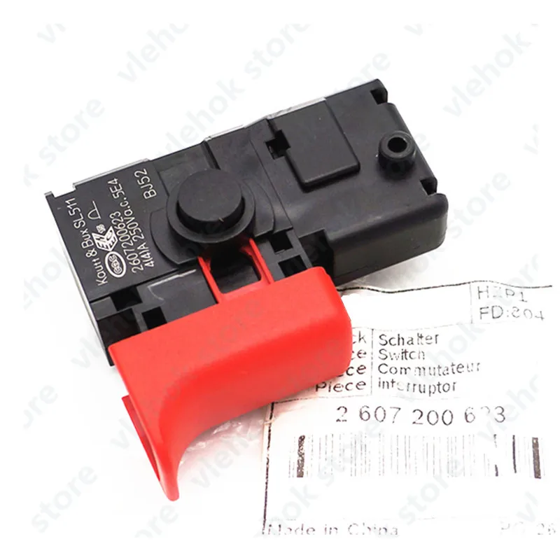 Переключатель для BOSCH GSB13E GBM10RE GSB13RE TBM1000 TBM3200 GBM1000 2607200623 2 607 200 623 электрическая дрель Мощность инструмент Аксессуары