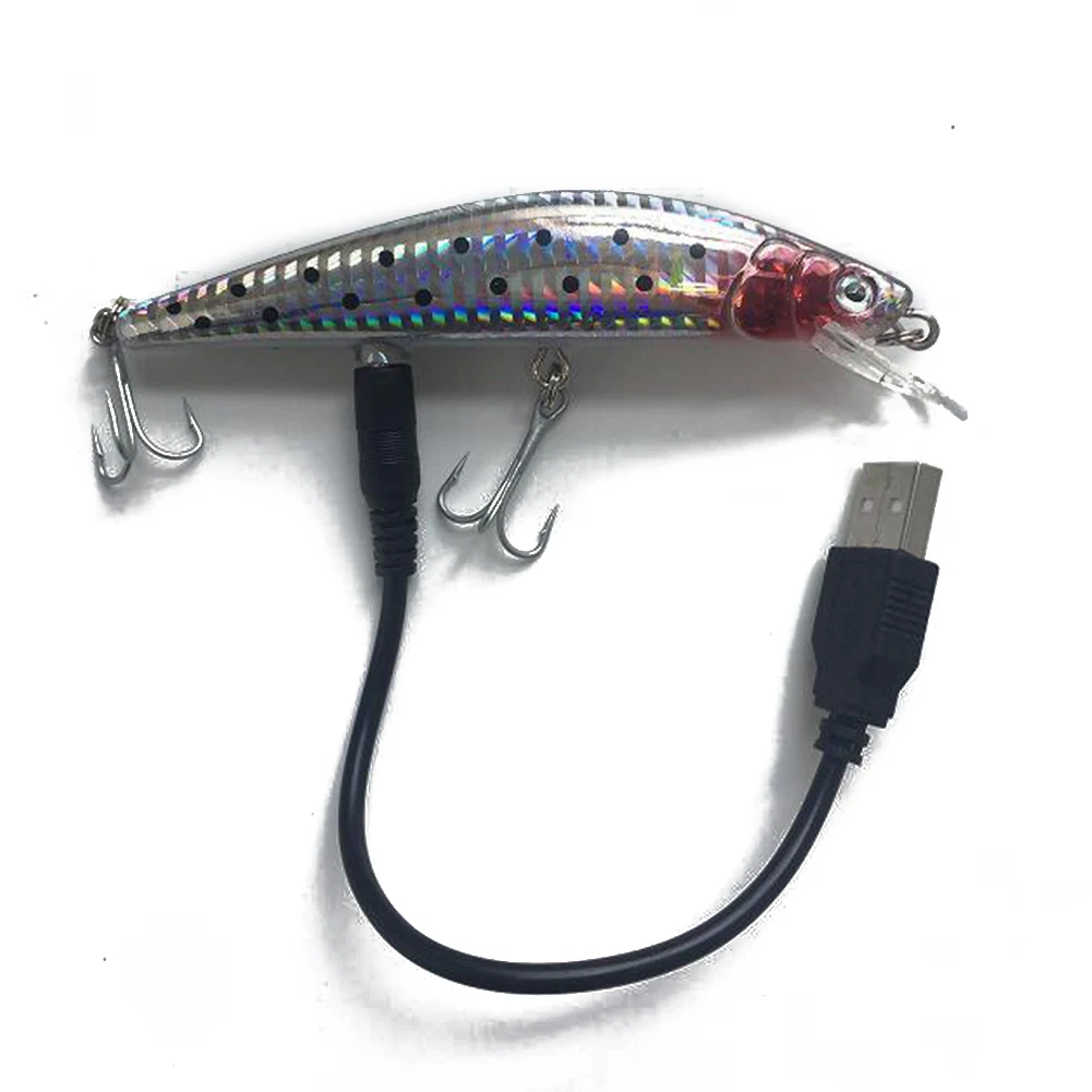 USB для подзарядки Электрический подергивание Блесен вращающийся хвост