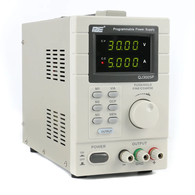 QJE QJ3005P лабораторный Регулируемый ЖК цифровой линейный программируемый источник