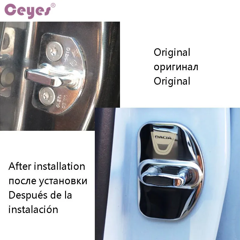 Чехол Ceyes для тюнинга автомобиля чехол Dacia Sandero MK2 Stepway Renault Megane Lada аксессуары