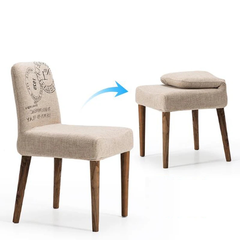 Горячий обеденный стул из дерева европейский твердой древесины кресло мебель