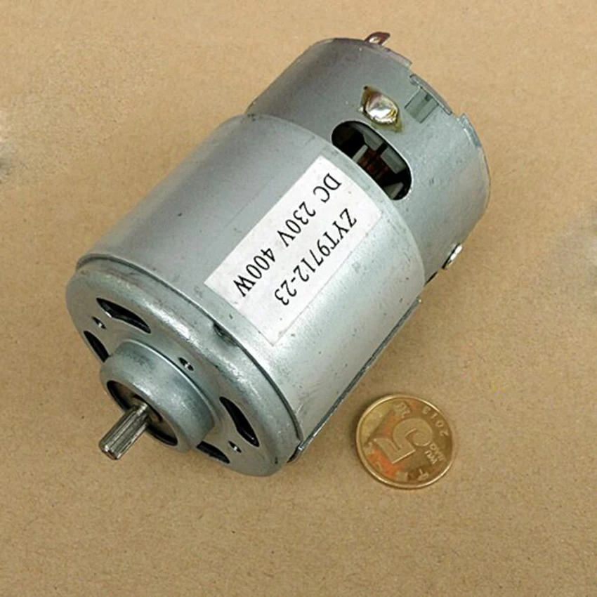 

DC230V 17000 RPM 9712 miniature permanent magnet DC motor mechanical equipment / power tools / DIY accessories