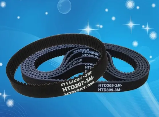 

5 pieces/pack 309 HTD3M 9 timing belt teeth 69 width 9mm length 207mm rubber closed-loop belt 207-3M HTD 3M