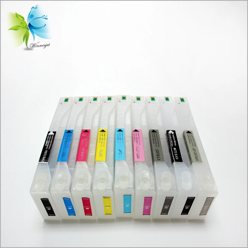 Чернильный картридж Winnerjet для Epson Stylus Pro 7890 9890 7908 9908 700 мл с бесплатным чипом|ink