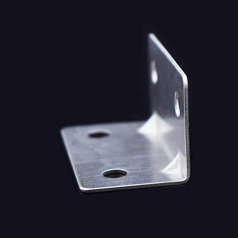 200 шт./лот 21 мм * 4 отверстия сверхпрочные Угловые скобы Стальные для резных