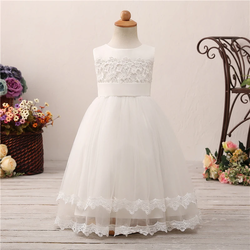 Женское бальное платье с бантом на спине Forevergracedress Белое Бальное Платье без