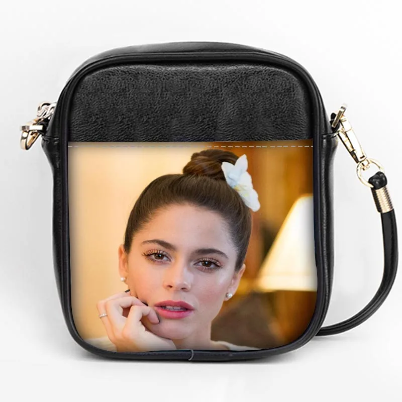 Новая модная сумка-слинг Tini Stoessel на заказ, женские сумки на ремне, кожаные мини-сумки для девушек, вечерние сумки, ручная сумка - Цвет: 12